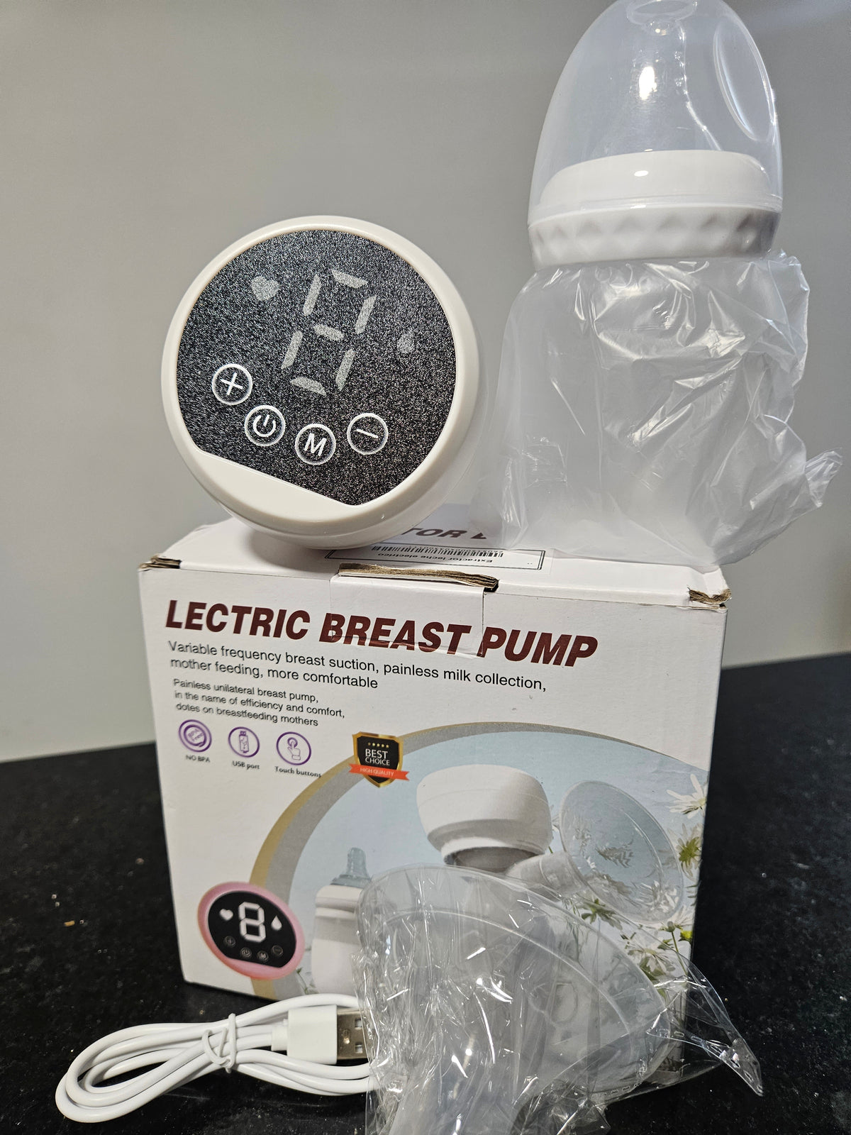 Extractor leche materna inalámbrico